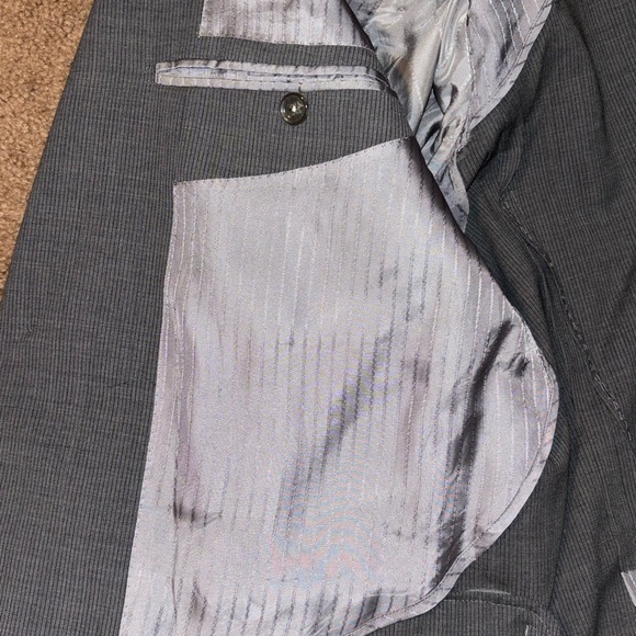 Yuki Torii Homme Men's Suit Jacket Gray Blazer Coat Designer READ DESCRIPTION - Picture 7 of 16